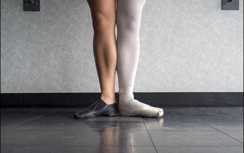 Ballerina and jazz dancer