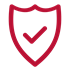 Loss control icon red