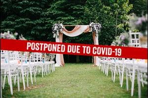 wedding postponed